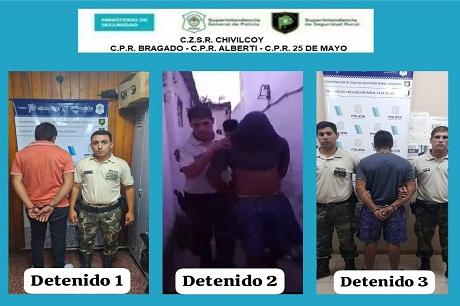 CPR ALBERTI COLABORÓ EN ALLANAMIENTOS DE ABIGEATO