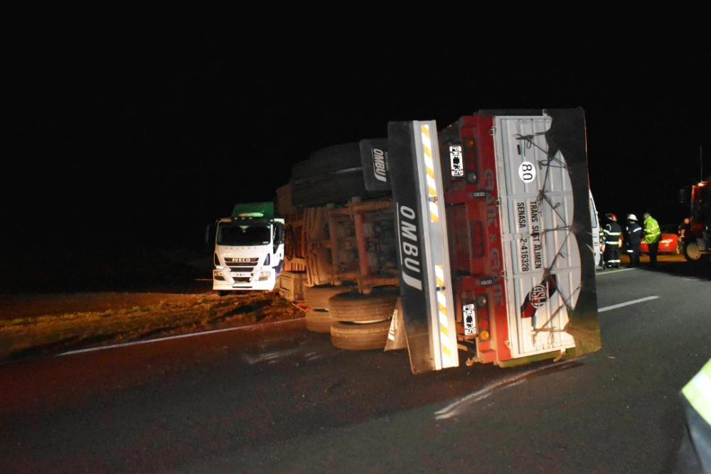 Se registraron dos siniestros viales sobre Ruta 5