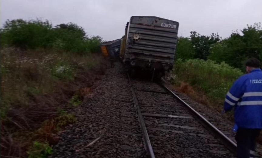 Un tren de cargas descarriló en cercanías de Junín y hay cancelaciones de servicio