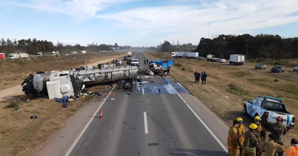 Accidente en Ruta 5