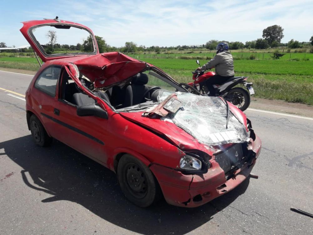 Accidente en Ruta 30