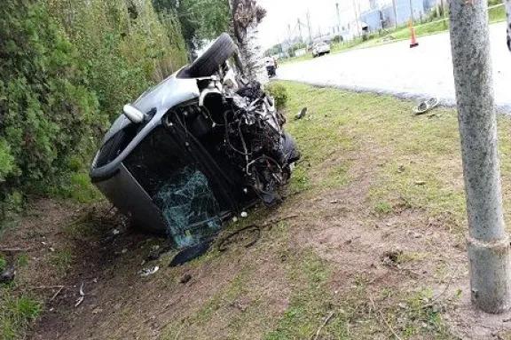 Sustrajo un auto, lo chocó y lo abandonó, pero fue aprehendido